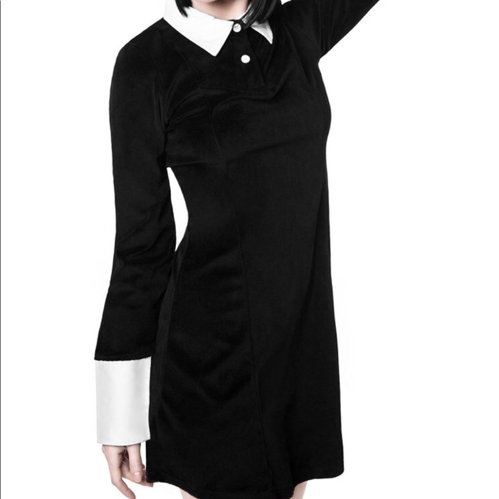 Killstar Velvet Adams dress